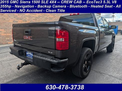 Used 2015 GMC Sierra 1500 SLE w/ SLE Value Package AWD/4WD image 2