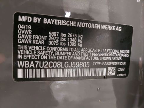 Used 2020 BMW 750i xDrive w/ Executive Package image 38