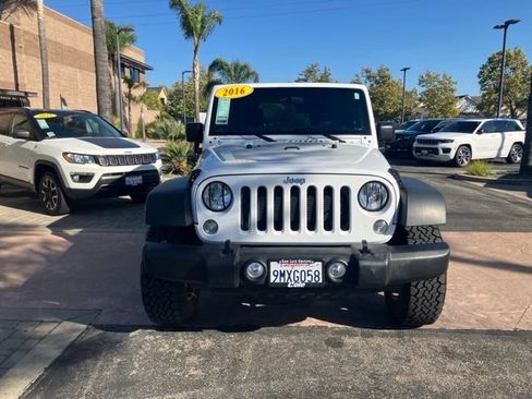 Used 2016 Jeep Wrangler Sport w/ Mopar Black Appearance Group AWD/4WD image 2