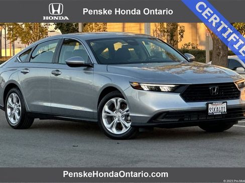 Certified 2025 Honda Accord LX image 1