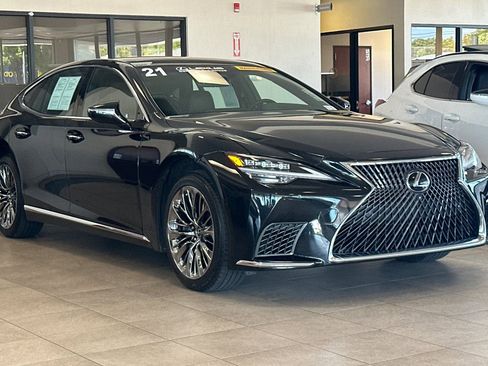 Used 2021 Lexus LS 500 w/ Interior Upgrade Package RWD image 2