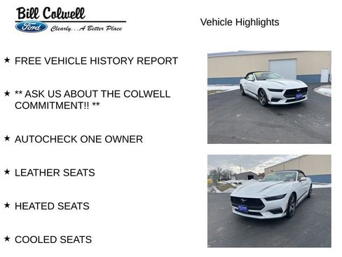 Used 2025 Ford Mustang Premium w/ Wheel & Stripe Package image 11