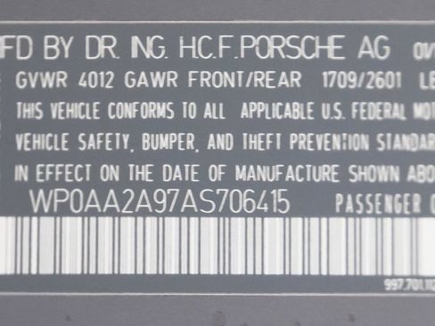 Used 2010 Porsche 911 Carrera RWD image 94