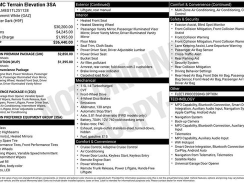 Used 2026 GMC Terrain Elevation w/ Elevation Premium Package FWD image 2