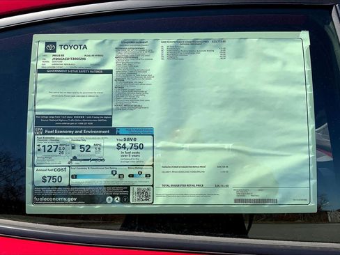 New 2026 Toyota Prius Plug-In Hybrid FWD image 21