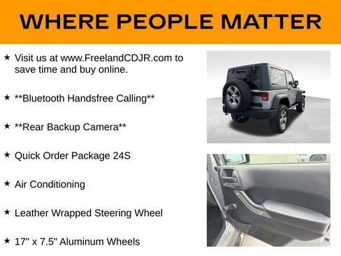 Used 2016 Jeep Wrangler Sport w/ Quick Order Package 24S image 20