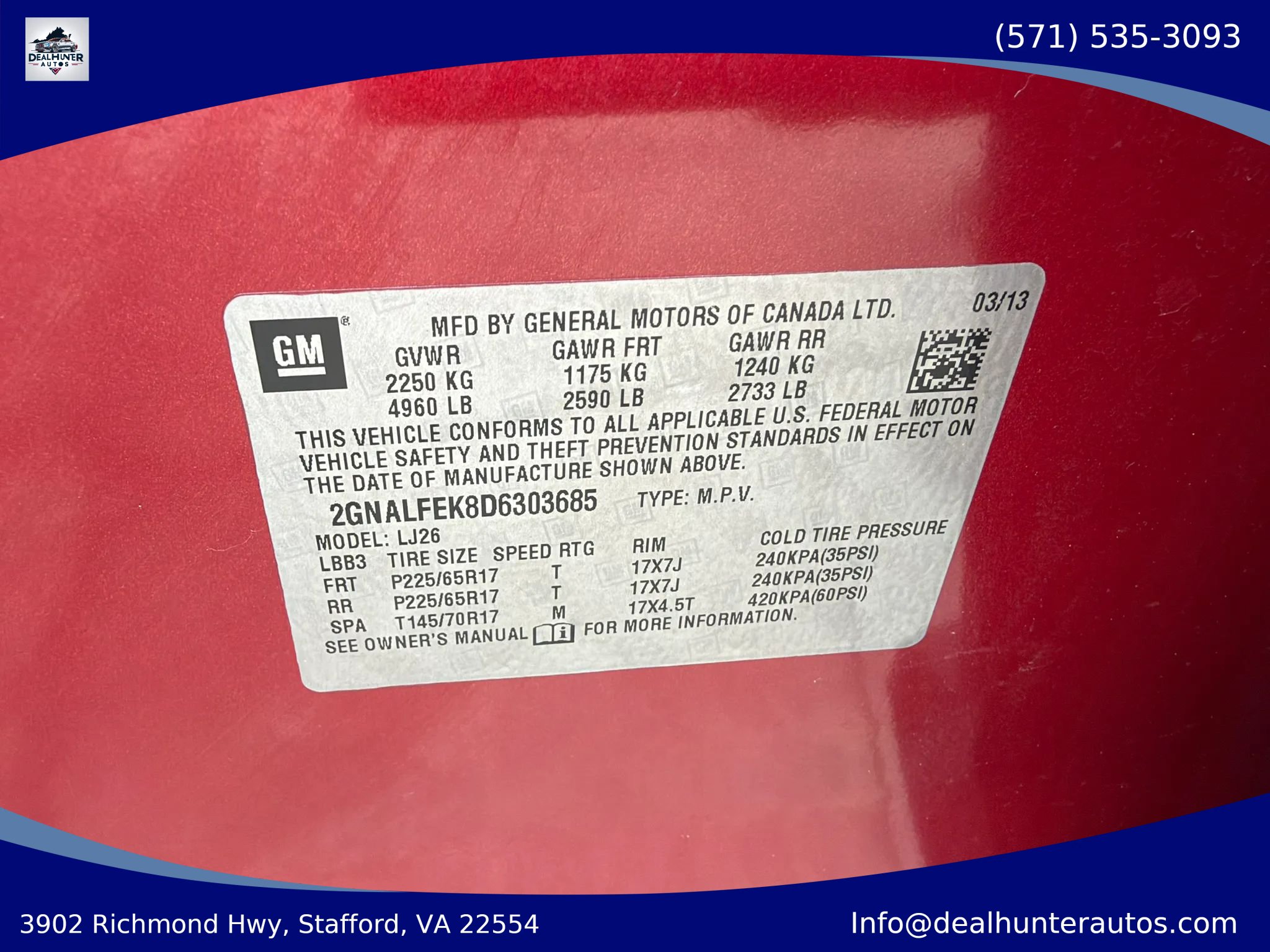 Used 2013 Chevrolet Equinox LTZ FWD image 33