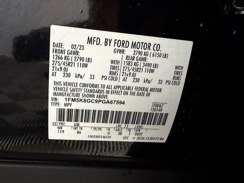 Used 2023 Ford Explorer ST w/ Equipment Group 401A AWD/4WD image 37