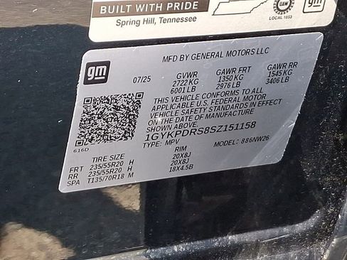 Certified 2025 Cadillac XT6 Premium Luxury w/ LPO, Floor Liner Package image 27