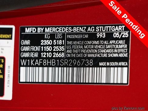 Certified 2025 Mercedes-Benz C 43 AMG 4MATIC Sedan image 40