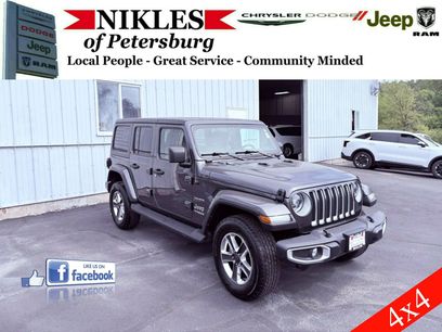 Used 2022 Jeep Wrangler Unlimited Sahara w/ LED Lighting Group