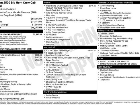 Used 2023 RAM 2500 Big Horn w/ Level 1 Equipment Group image 30