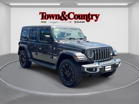 Used 2022 Jeep Wrangler Unlimited Sahara 4xe w/ Dual Top Group image 1