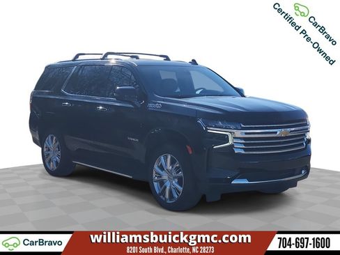 Certified 2022 Chevrolet Tahoe High Country w/ Max Trailering Package AWD/4WD image 1