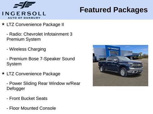Used 2019 Chevrolet Silverado 1500 LTZ w/ LTZ Convenience Package AWD/4WD image 15