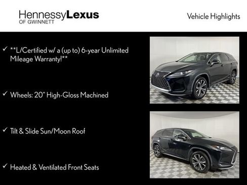 Certified 2020 Lexus RX 450hL AWD w/ Premium Package image 12