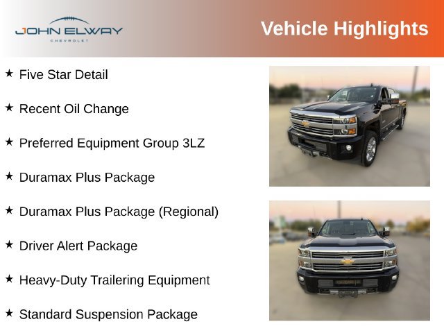 Used 2016 Chevrolet Silverado 2500 High Country w/ Duramax Plus Package AWD/4WD image 3