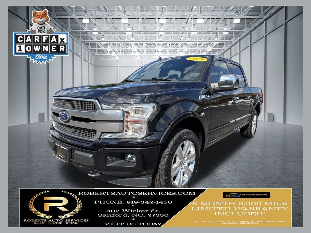 Used 2019 Ford F150 Platinum w/ Equipment Group 701A Luxury AWD/4WD 360° Tour
