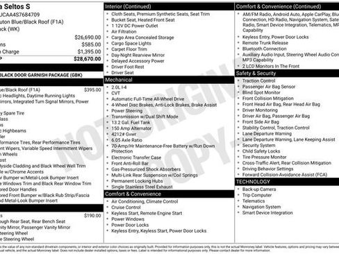 Certified 2025 Kia Seltos S image 26