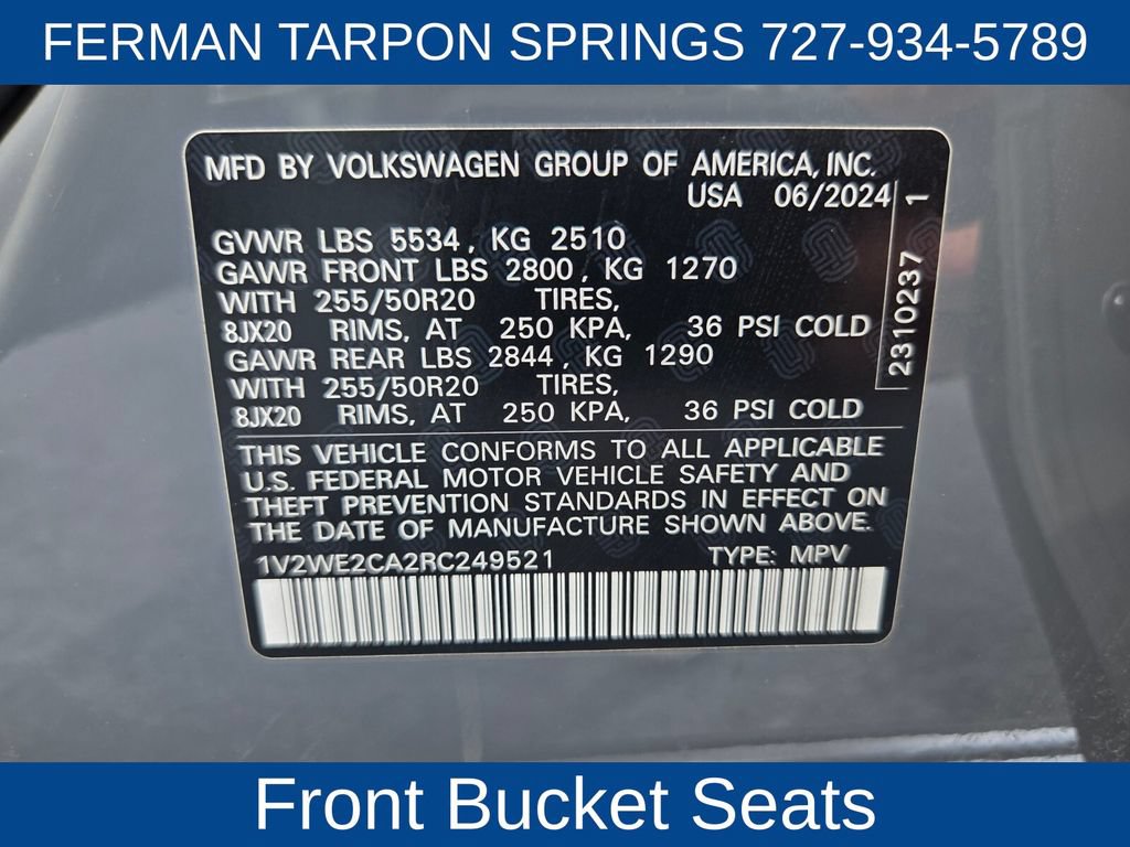 Used 2024 Volkswagen Atlas Cross Sport SE FWD image 22