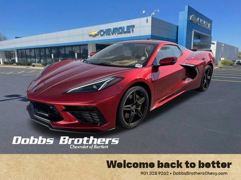 Used 2021 Chevrolet Corvette Stingray Premium Conv w/ Z51 Performance Package RWD image 3
