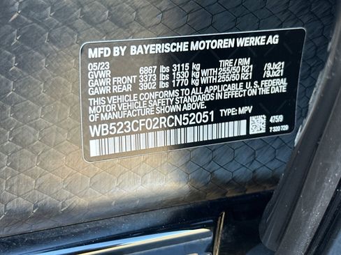 Used 2024 BMW iX xDrive50 w/ Premium Package AWD/4WD image 41
