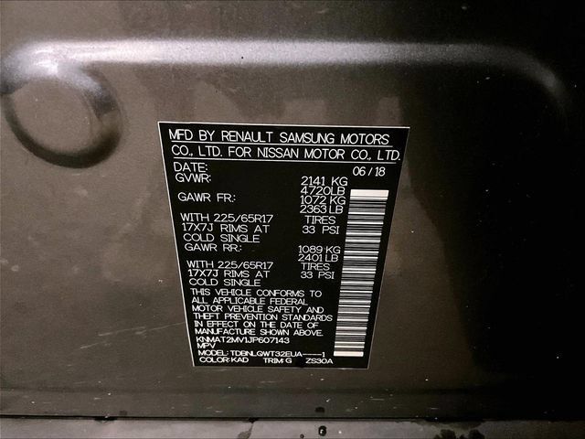 Used 2018 Nissan Rogue SV AWD/4WD image 33