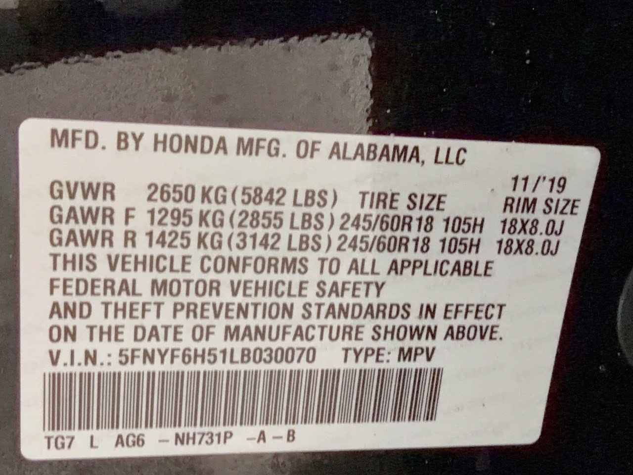 Used 2020 Honda Pilot EX-L image 32