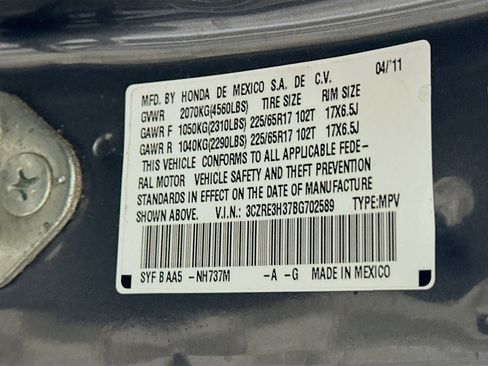 Used 2011 Honda CR-V LX image 12