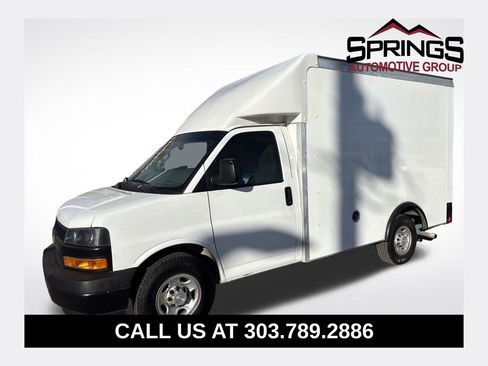 Used 2020 Chevrolet Express 3500 w/ Driver Convenience Package RWD image 1