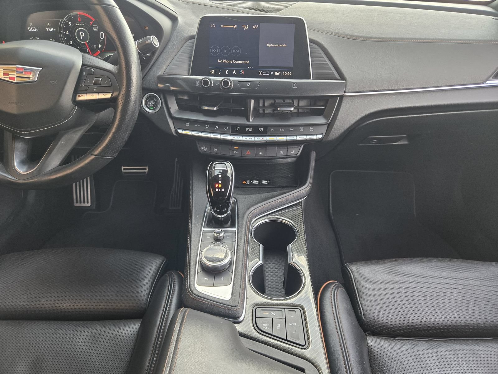 Used 2021 Cadillac CT4 V w/ Technology Package RWD image 27