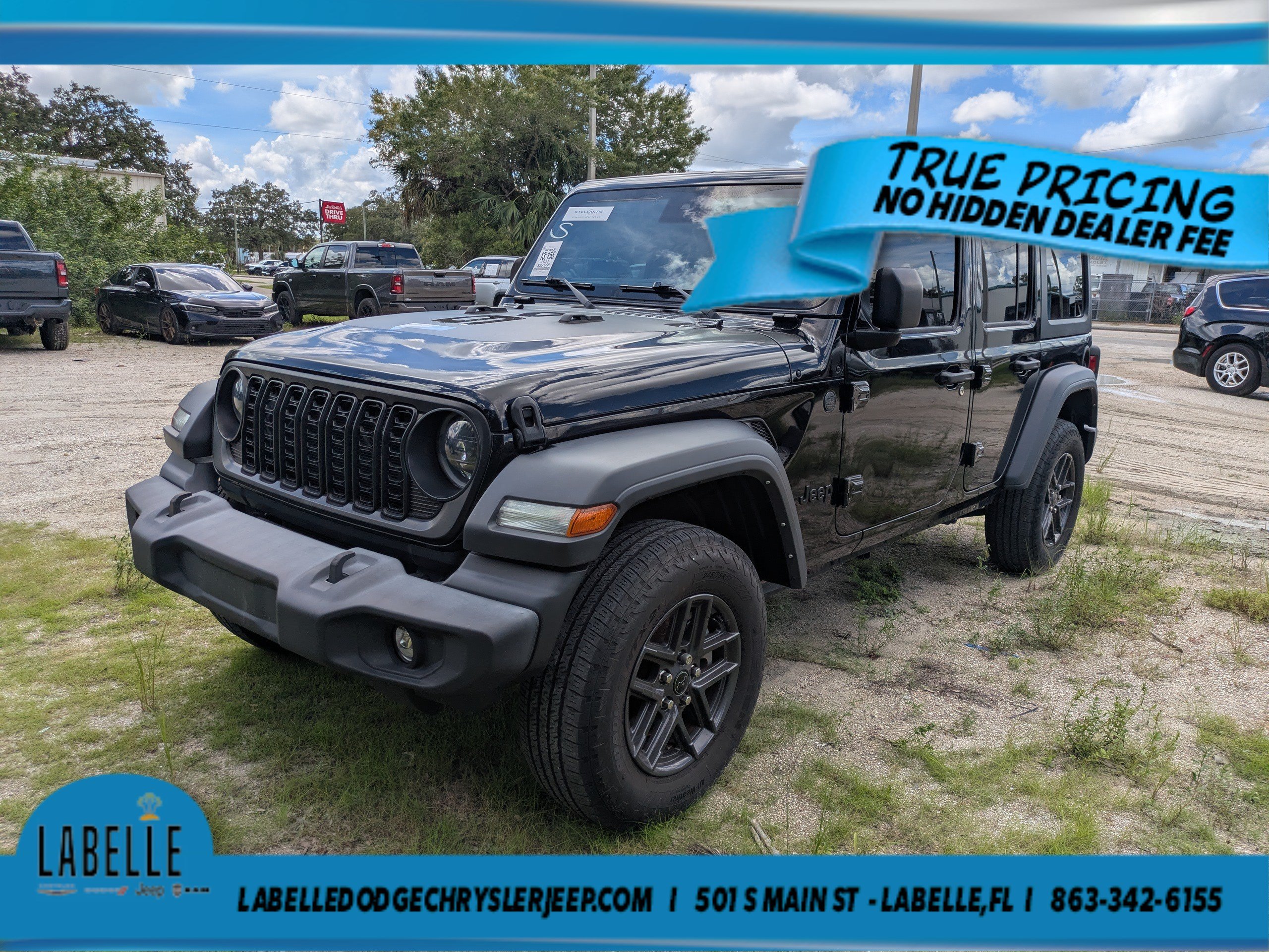 Used 2024 Jeep Wrangler Unlimited Sport AWD/4WD image 4