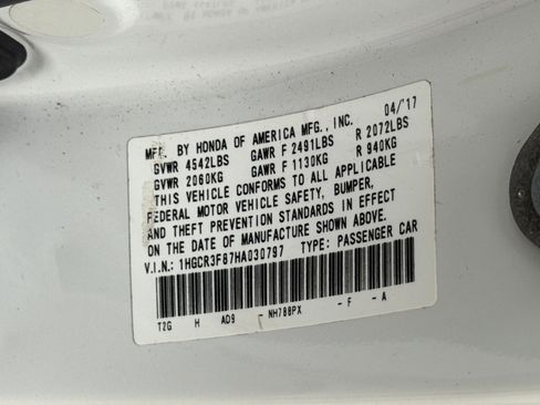 Used 2017 Honda Accord EX-L image 43