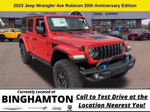 New 2023 Jeep Wrangler Unlimited Rubicon 4xe AWD/4WD image 1