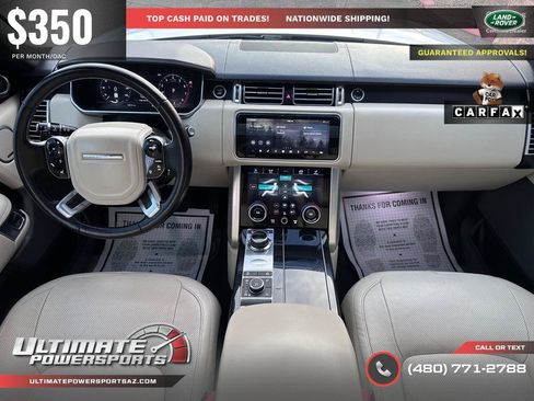 Used 2018 Land Rover Range Rover HSE AWD/4WD image 16