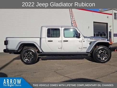 Used 2022 Jeep Gladiator Rubicon w/ LED Lighting Group image 14