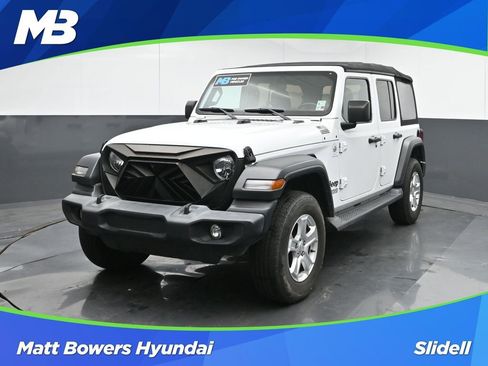 Used 2020 Jeep Wrangler Unlimited Sport S image 1