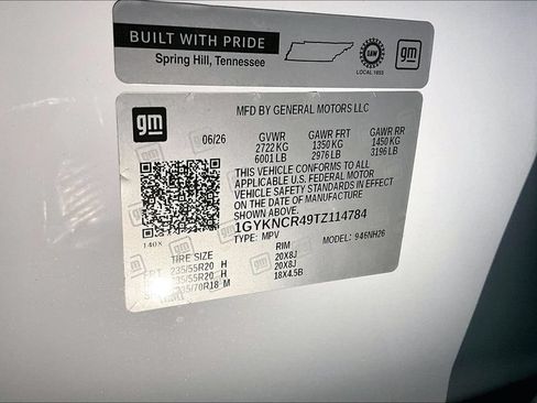 New 2026 Cadillac XT5 Premium Luxury w/ LPO, Floor Liner Package FWD image 36