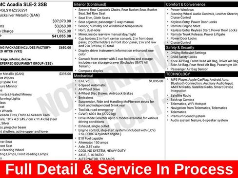 Used 2017 GMC Acadia SLE AWD/4WD image 3
