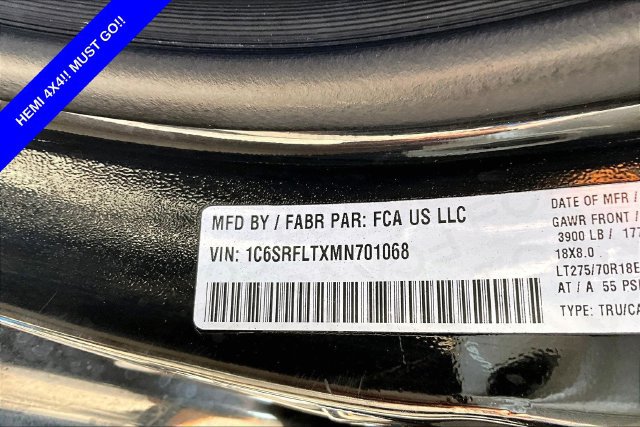 Used 2021 RAM 1500 Rebel w/ Leather & Sound Group AWD/4WD image 19