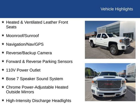 Used 2017 GMC Sierra 2500 Denali w/ Duramax Plus Package image 7