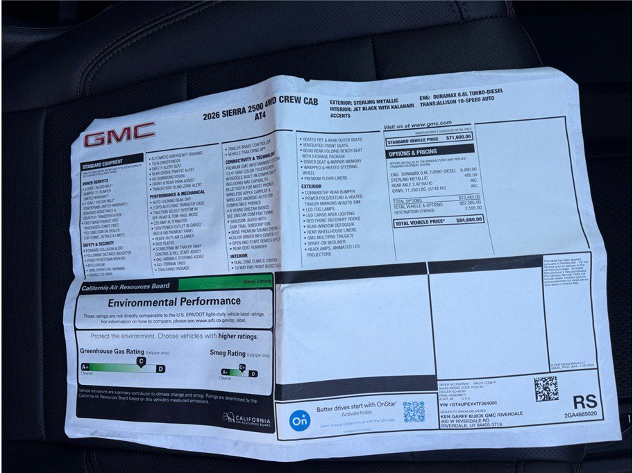 Used 2026 GMC Sierra 2500 AT4 AWD/4WD image 43