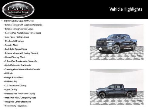 New 2026 RAM 1500 Big Horn AWD/4WD image 6