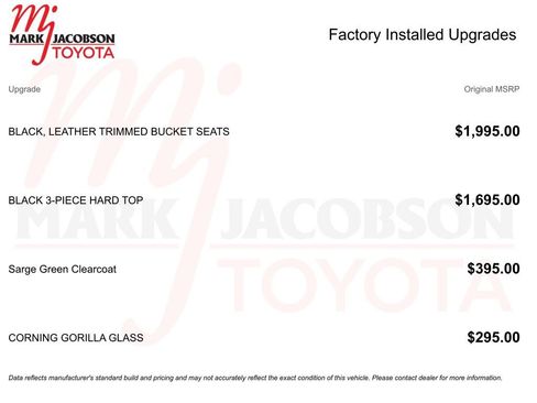 Used 2022 Jeep Gladiator Mojave image 5