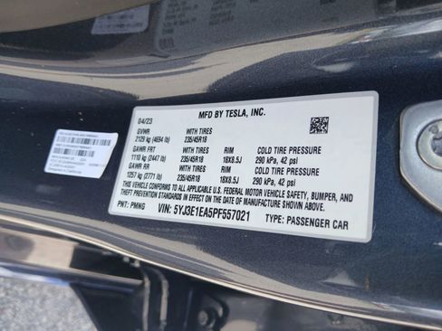 Used 2023 Tesla Model 3 Standard Range RWD image 10