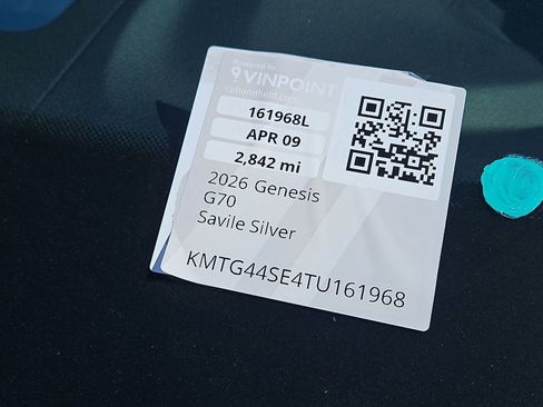 Certified 2026 Genesis G70 3.3T Sport Prestige RWD image 25