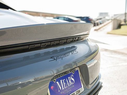 Used 2025 Porsche 718 Boxster Spyder RS w/ Light Design Package image 15