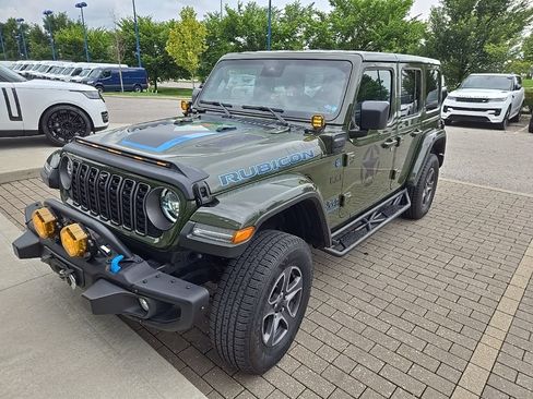 Used 2024 Jeep Wrangler Unlimited Rubicon 4xe AWD/4WD image 1