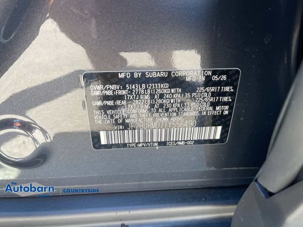 New 2026 Subaru Outback Wilderness AWD/4WD image 30