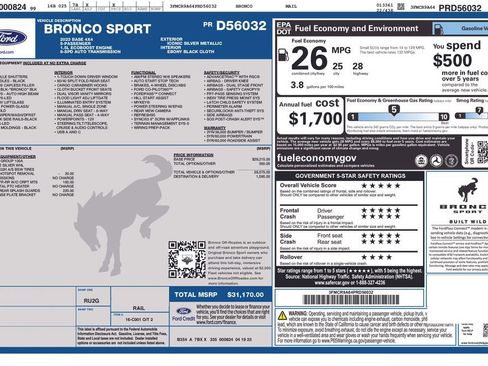 Certified 2023 Ford Bronco Sport AWD/4WD image 33